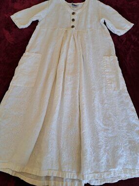 Women's Cotton/Linen Loose Amish Dress
